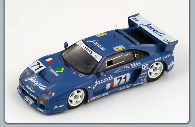 Модель 1:43 Venturi №71 Le Mans (Jacques Laffite - Michel Maisonneuve - Christophe Dechavanne)
