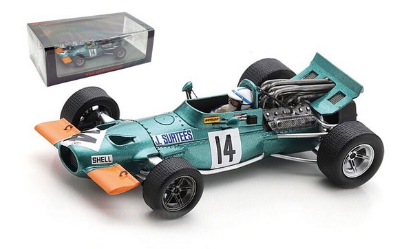 Модель 1:43 BRM 139 №14 British GP 1969 (John Norman Surtees)