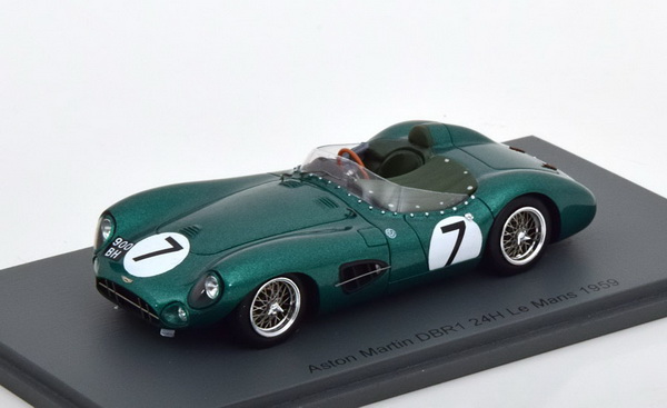 Aston Martin DBR1 No.7, 24h Le Mans 1959 Whitehead/Naylor S2447 Модель 1:43