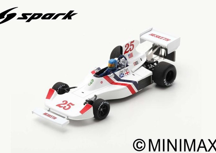 Hesketh 308 #25 US GP 1975 Brett Lunger S2468 Модель 1:43