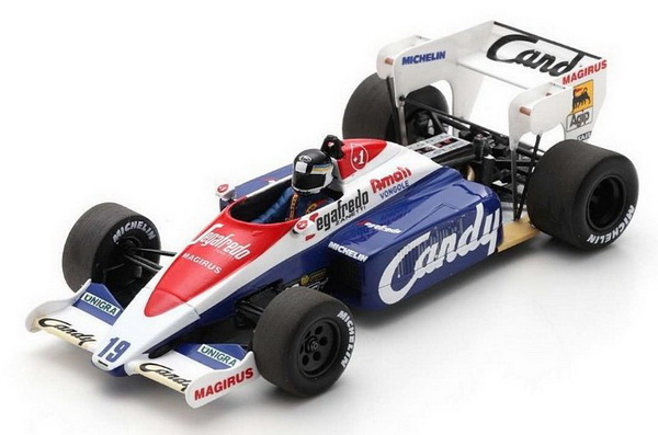 Модель 1:43 Toleman TG184 №19 4th Italian GP (Stefan Johansson)