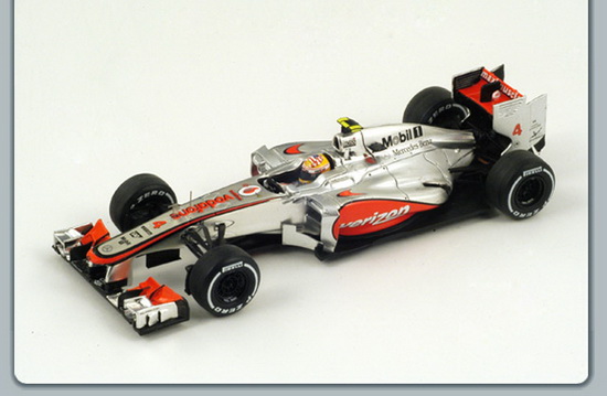 Модель 1:43 Vodafone McLaren Mercedes MP4-27 №4 Winner US GP (Lewis Hamilton)