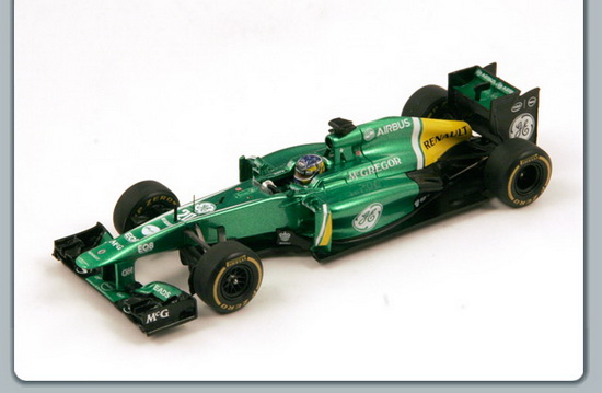 Модель 1:43 Caterham CT03 №20 Monaco GP (Charles Pic)