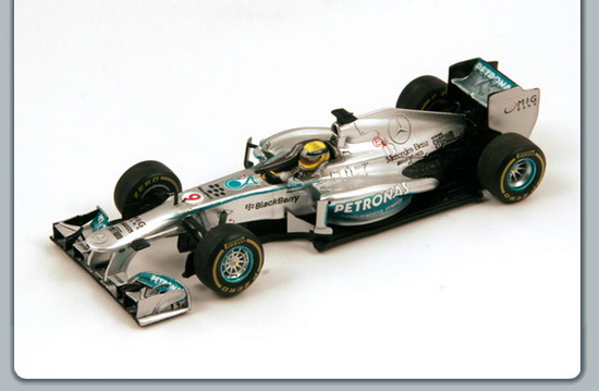 Модель 1:43 Mercedes №9 Winner Monaco GP (Nico Rosberg)