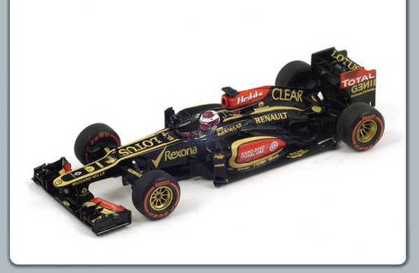Модель 1:43 Lotus Renault E21 №7 US GP (Heikki Kovalainen)