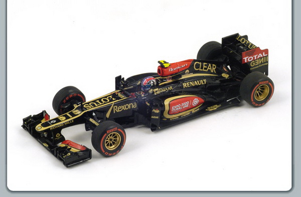 Модель 1:43 Lotus Renault E21 №8 2nd Place US GP (Romain Grosjean)