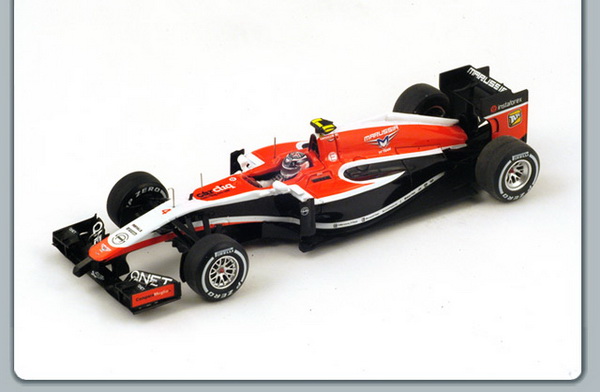 Модель 1:43 Marussia MR03 №4 GP Malaysia (Maximilian Alexander Chilton)