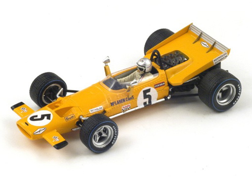 Модель 1:43 McLaren M7C №5 4th French GP (Bruce Leslie McLaren)