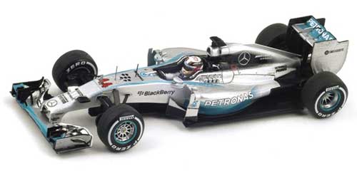 Модель 1:43 Mercedes F1 W05 №44 Winner Italian GP (Lewis Hamilton)