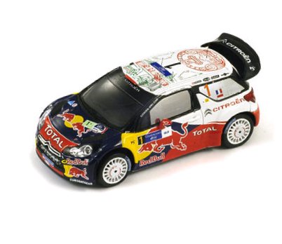 Модель 1:43 Citroen DS3 WRC №1 «Red Bull» Winner Mexico Rally (Sebastien Loeb - Daniel Elena)