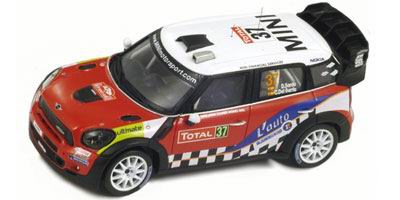 Модель 1:43 Mini John Cooper Works WRC №37 2nd Rallye Monte-Carlo (Daniel Sordo - Carlos Del Barrio)