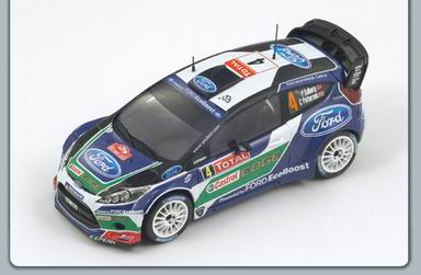 Модель 1:43 Ford Fiesta RS WRC 3rd Rallye Monte-Carlo (Peter Solberg - Chris Patterson)