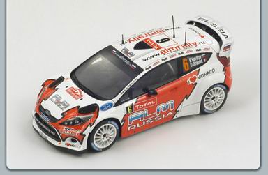 Модель 1:43 Ford Fiesta RS WRC №6 Rallye Monte-Carlo (Evgeny Novikov - Denis Giraudet)