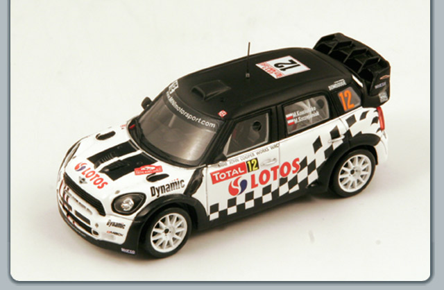 mini jcw wrc №12 10th rallye monte-carlo (m.kosciuszko - maciej szczepaniak) S3362 Модель 1:43