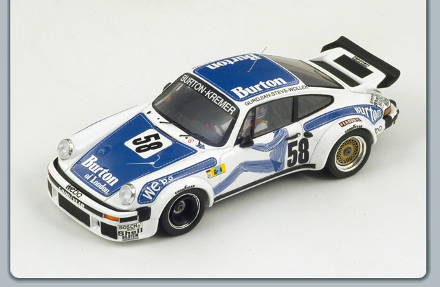 Модель 1:43 Porsche 934 №58 Le Mans (Bob Wollek - P.Gurdjian - «Steve»)