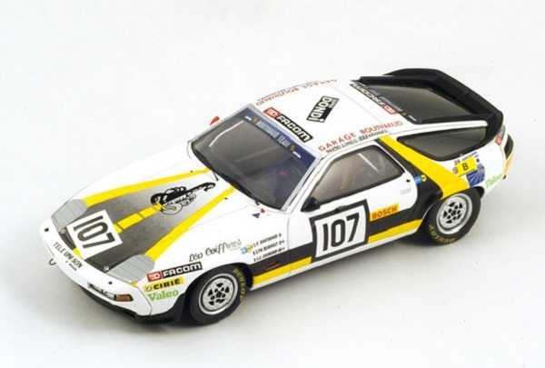 Модель 1:43 Porsche 928 S №107, 24h Le Mans 1984 Boutinaud/Renault/Guinand