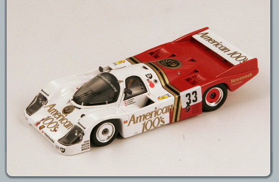 Модель 1:43 Porsche 956 №33 4th Le Mans (David Hobbs - Jo Gartner - Guy Edwards David Hobbs - Jo Gartner - Guy Edwards)