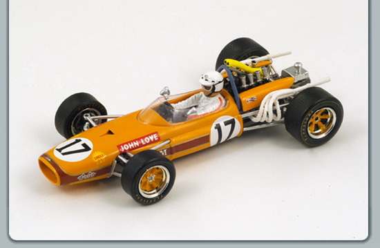 Модель 1:43 Brabham BT20 №17 South African GP (John Love)