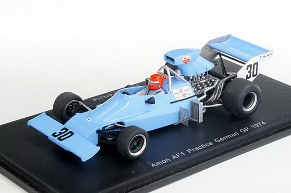 Модель 1:43 Amon AF 101 GP Deutschland Practice 1974 Perkins