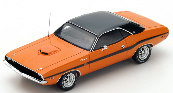 dodge challenger 426 hemi 1970 (orange / black) S3613 Модель 1 43