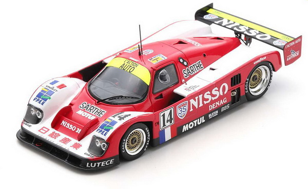 Модель 1:43 Courage C30LM Team Courage Competition N 14 24h Le Mans 1993 D.Bell - L.Robert - P.Fabre