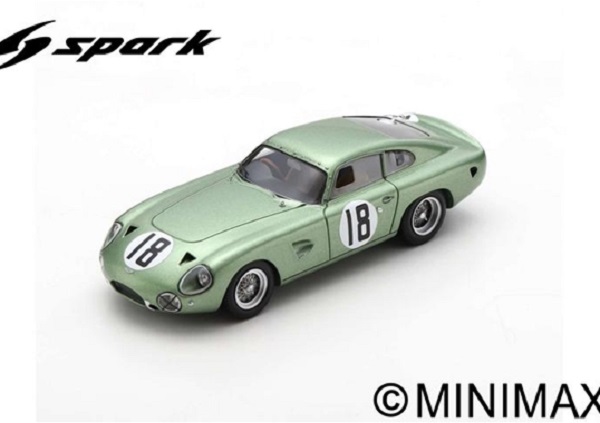 Модель 1:43 Aston Martin DP214 #18 24H Le Mans 1964 M. Salmon - P. Sutcliffe