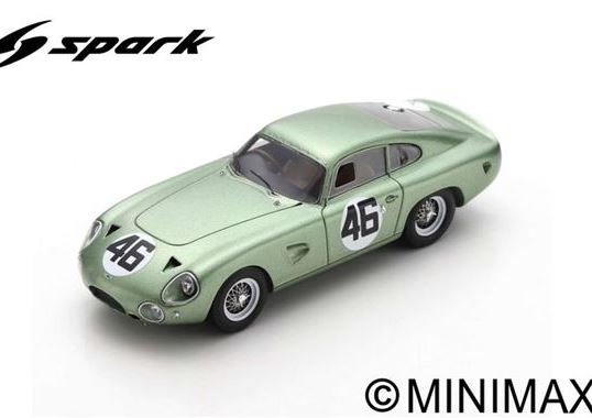 Aston Martin DP214 #46 Winner Coppa Inter-Europa Monza 1963 Roy Salvadori