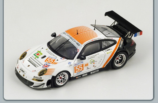 Модель 1:43 Porsche 997 RSR №55 (Joel Camathias - Markus Palttala - Paul Daniels)