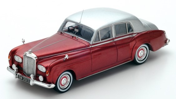 Модель 1:43 Bentley Continental S3 1962 - dark red/silver