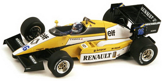 Модель 1:43 Renault RE 50 №16 2nd British GP (Derek Warwick)