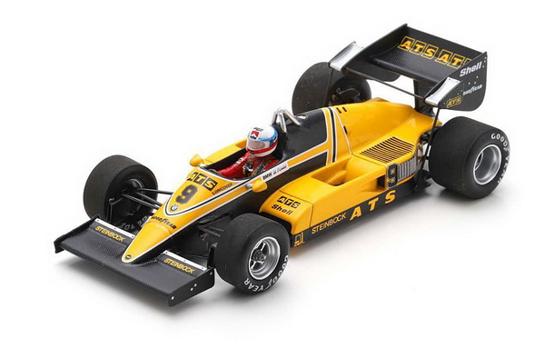 Модель 1:43 ATS F1 D6 N 9 Monaco GP 1983 Manfred Winkelhock