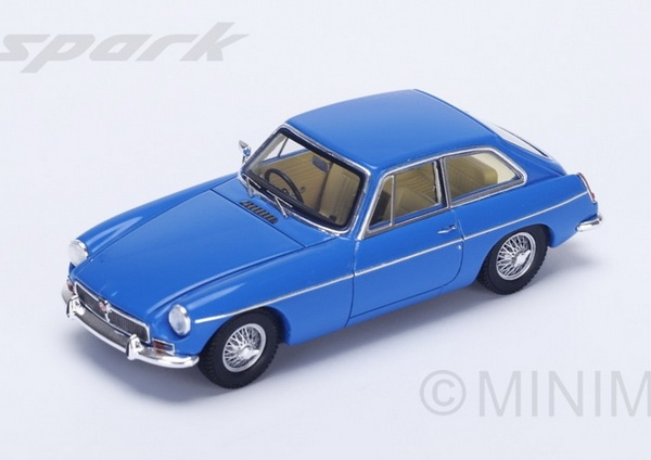 Модель 1:43 MG B GT 1967 (blue)
