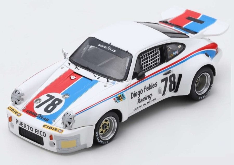 Модель 1:43 Porsche Carrera RSR #78 24h Le Mans 1976 D. Febles - A. Poole - H. Cruz