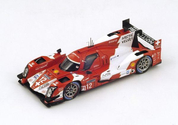 Модель 1:43 Rebellion R-One - Toyota №12 4th Le Mans Rebellion Racing # Prost - # Heidfeld - M. Beche