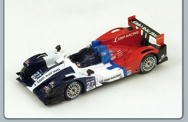 Модель 1:43 Oreca 03R - Nissan №27 Le Mans SMP Racing (S.Zlobin - M.Salo - A.Ladygin)