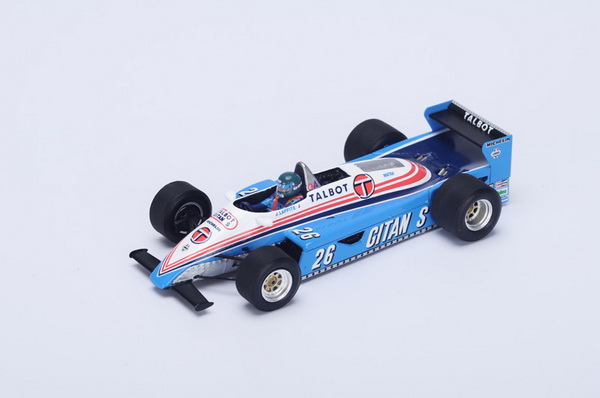 Модель 1:43 Ligier JS19 №26 3rd Austrian GP (Jacques Laffite)