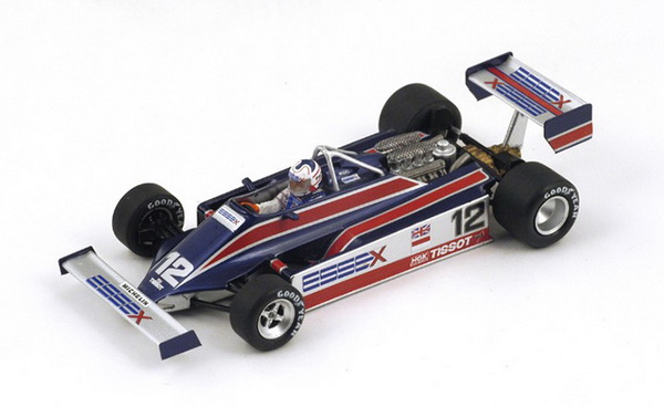 Модель 1:43 Lotus 81 №12 3rd Belgium GP (Nigel Mansell)