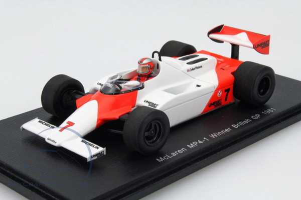 Модель 1:43 McLaren MP4/1 №7 Winner British GP (John Watson)