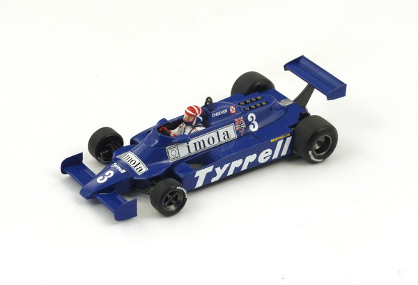 Модель 1:43 Tyrrell Ford 010 №3 5th Monaco GP (Eddie McKay Cheever, Jr.)