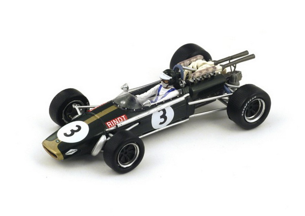 Модель 1:43 Brabham BT24 №3 3rd South African GP (Karl Jochen Rindt)