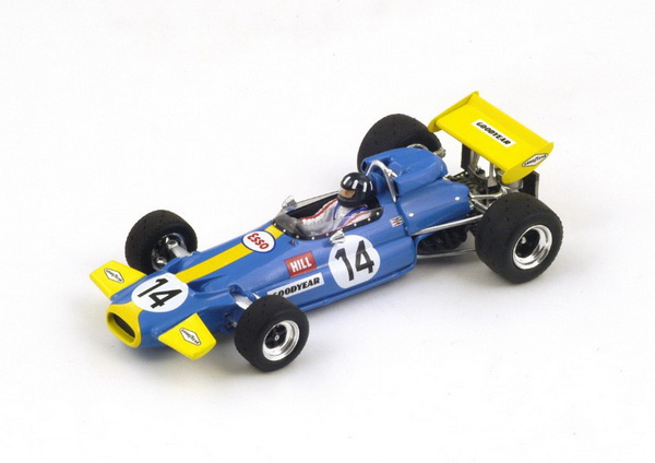 Модель 1:43 Brabham BT33 №14 South African GP (Graham Hill)