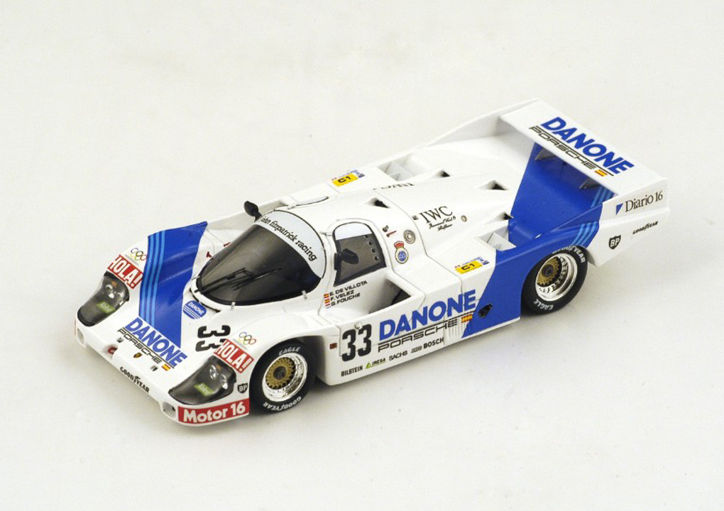 Модель 1:43 Porsche 956 №33 4th Le Mans (Emilio de Villota Ruiz - Firmin Velez - G. Fouche)