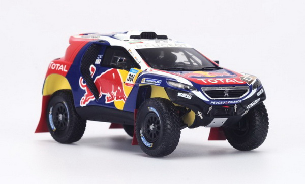 Модель 1:43 Peugeot DKR №304 Dakar Rally (Carlos Sainz - L. Cruz)