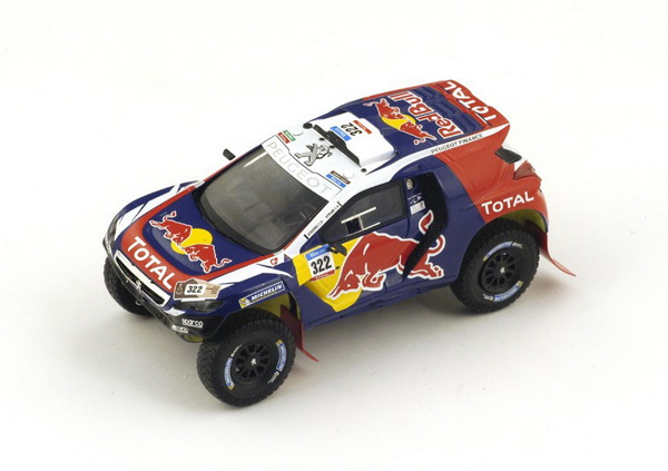 Модель 1:43 Peugeot DKR №322 Dakar Rally (C. Despres - G. Picard)