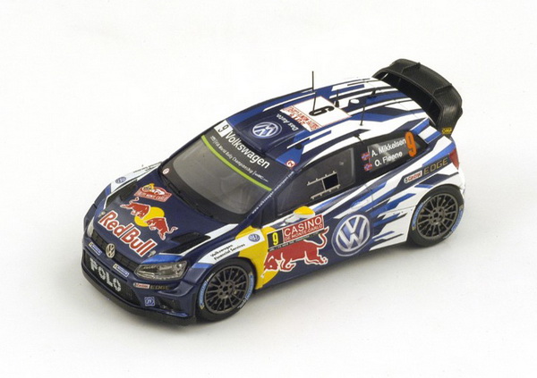 Модель 1:43 Volkswagen Polo R WRC №9 3rd Monte-Carlo - VW MotorSport II (Andreas Mikkelsen - Ola Floene)