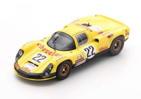 Porsche 910 #22 24h Le Mans 1973 R. Touroul - J-P. Rouget S4687 Модель 1:43