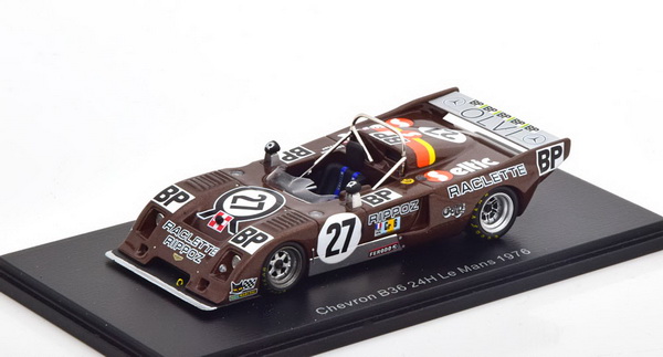 Модель 1:43 Chevron B36 #27 24H Le Mans 1976 F. Servanin - L. Ferrier