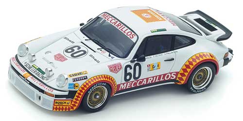 Модель 1:43 Porsche 934 №60 «Meccarillos» 24h Le Mans (C.Haldi - F.Vetsch - A.Pallavicini)