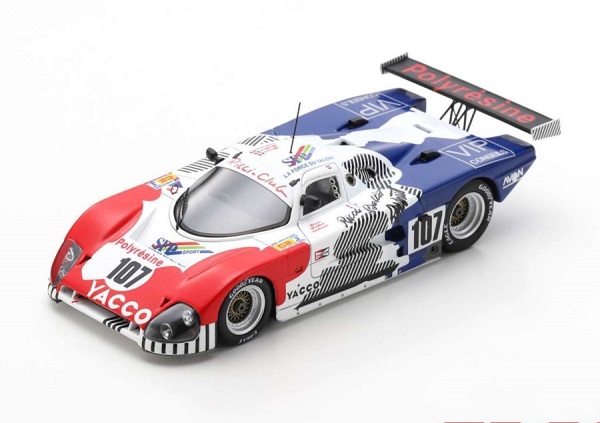 Модель 1:43 Spice SE 88C №107 24h Le Mans (J-L. Ricci - C. Ballot-Léna - J-C. Andruet)