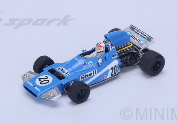 Модель 1:43 Matra MS120B №20 3rd Spanish GP (Chris Amon)